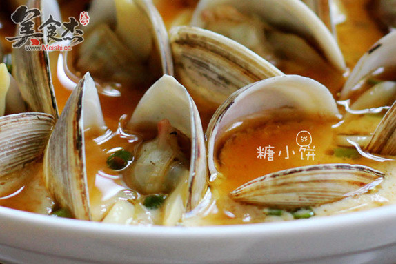 Clams Steamed Egg recipe