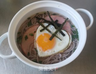 Japanese Style Konbu Dashi Soba Noodles recipe