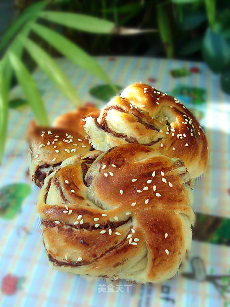 Red Bean Rolls recipe