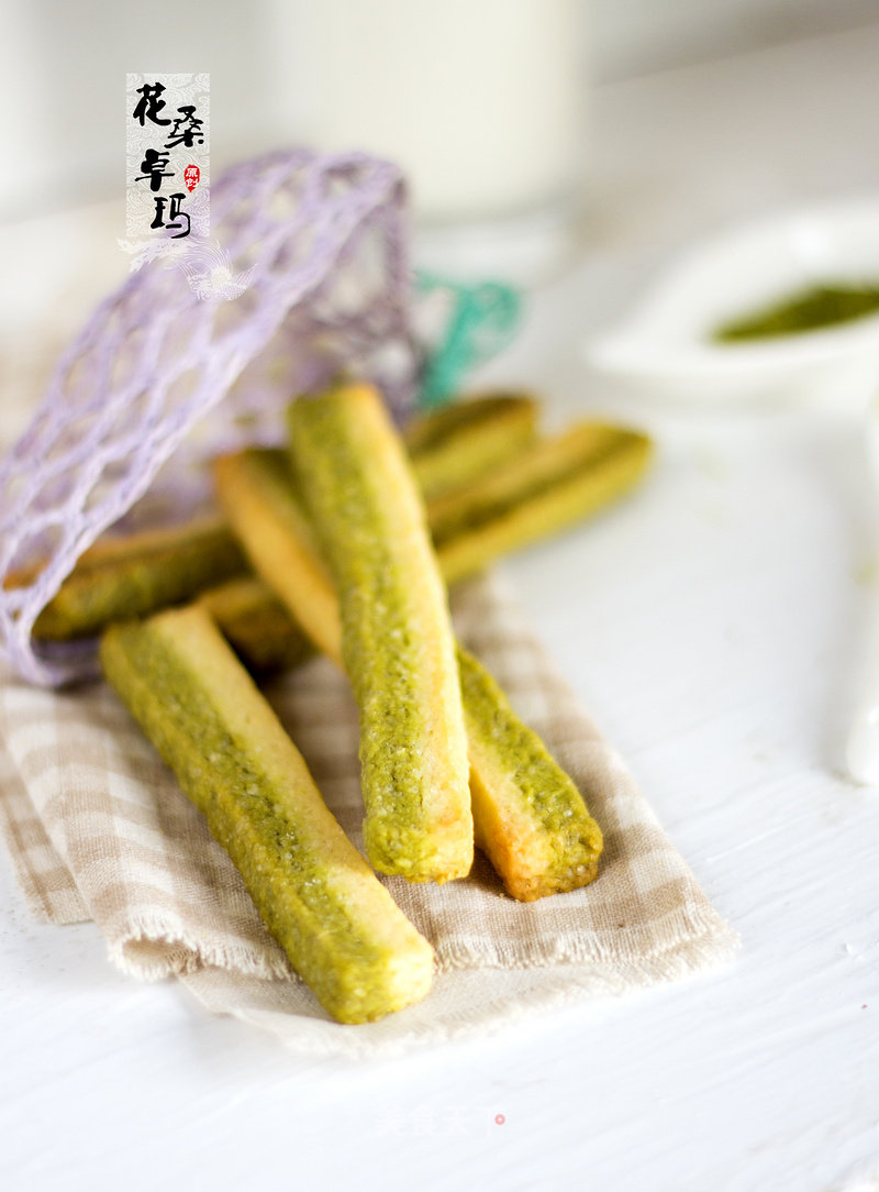 Matcha Two-color Stick recipe