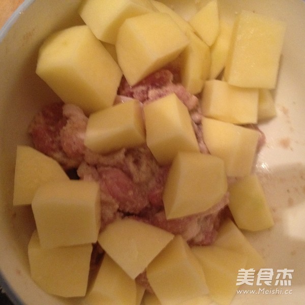 Lazy Potato Stuffed Pork recipe