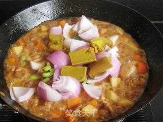 Golden Curry Chicken recipe