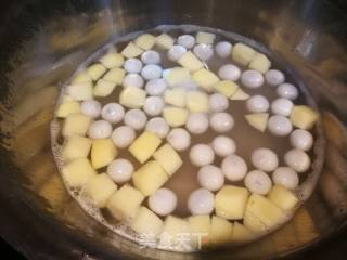 #团圆饭# Apple Cooked Glutinous Rice Balls recipe
