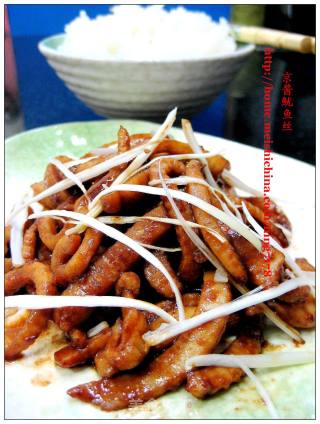 Shredded Squid in Beijing Sauce recipe