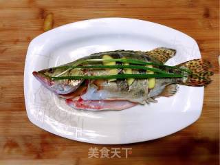 Steamed Mandarin Fish recipe