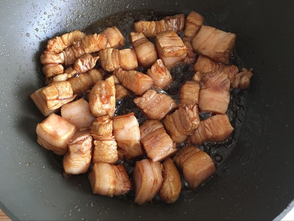 Braised Pork and Taro recipe