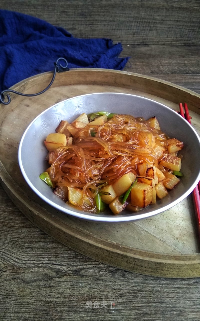 White Radish Stewed Vermicelli recipe