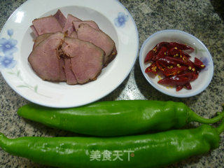 Stir-fried Beef with Green Pepper recipe