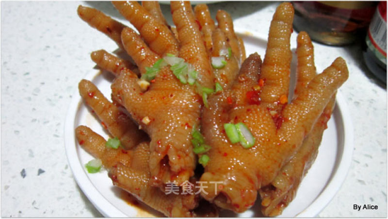 Cool Chicken Feet that is Beautiful and Greedy recipe