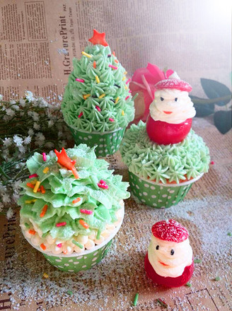 Christmas Cup Cake recipe