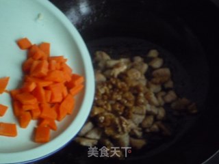 [kingele Sauce] Trial Report-sauteed Chicken with Peach Kernels recipe