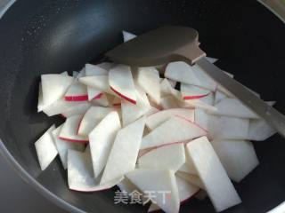 Griddle Radish recipe