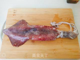 Stir Fried Squid with Garlic recipe
