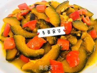 Simple and Delicious De Stir-fried Beibei Pumpkin recipe