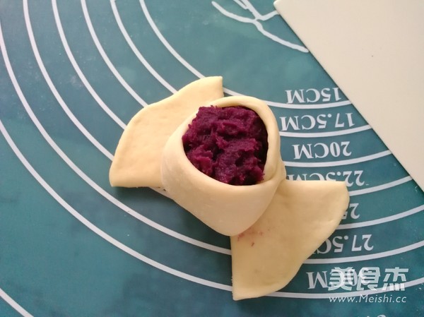 Purple Core White Rose recipe