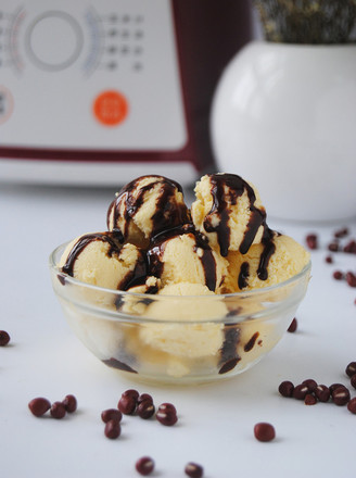 Chocolate Mung Bean Ice Cream recipe