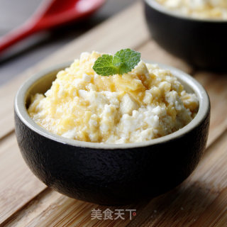 Simple and Delicious-----salted Egg Firewood Tofu recipe