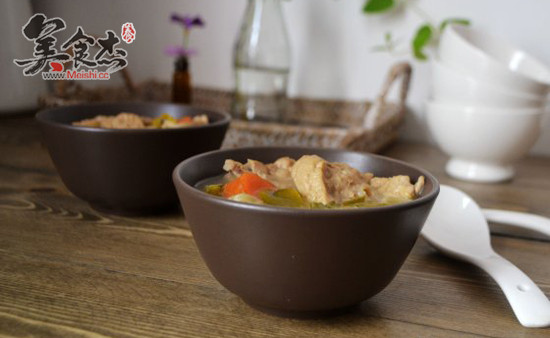Southern and Northern Apricot Pork Lung Soup recipe