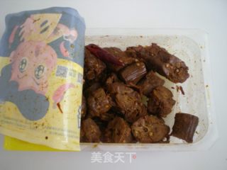 Sauce Duck Neck Tofu and Cabbage Mouth Flavour recipe