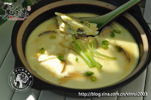 Seafood Steamed Egg recipe