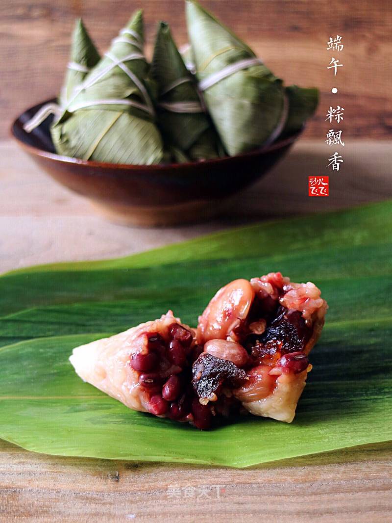 Red Beans and Candied Date Rice Dumplings recipe
