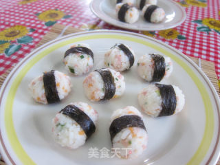 Mini Rice Balls recipe