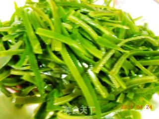 Fried Kelp Shredded Pork recipe