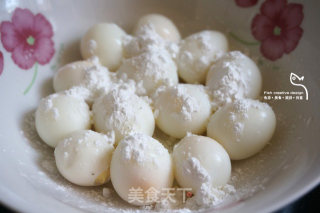 Osmanthus Fermented Bean Curd with Quail Eggs recipe