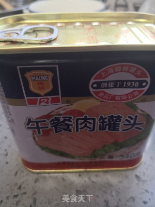 Pan-fried Luncheon Meat recipe