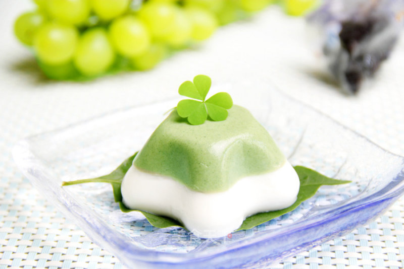 How to Make Two-color Matcha Pudding recipe