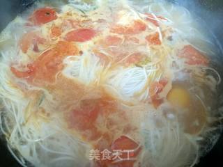 [tianjin] Tomato and Egg Noodle Soup recipe