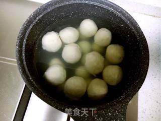 Quail Egg Fish Ball Soup recipe