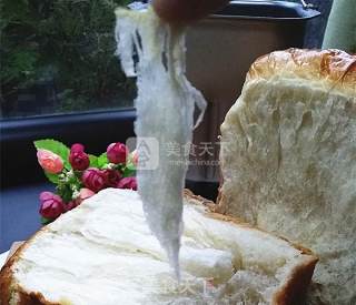 #aca烤明星大赛# 100% Chinese Hokkaido Toast (bread Machine Version) recipe