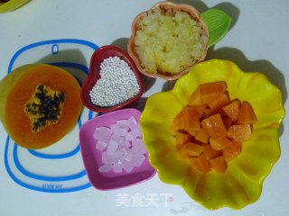 Papaya Golden Ear Soup recipe