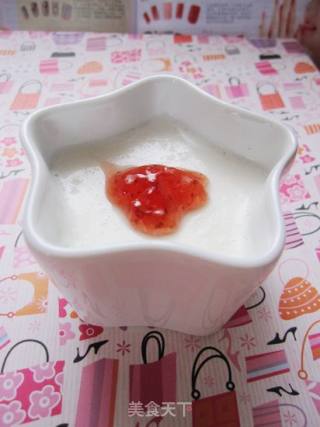 Produced by Xiaowenzi~~【strawberry Tofu】 recipe