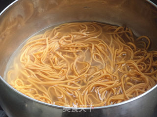 Carrot Noodles with Three Ding Sauce recipe