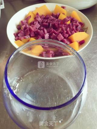 Creamy Purple Sweet Potato Pumpkin recipe