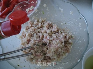 Spicy Chinese Cabbage and Meat Buns recipe