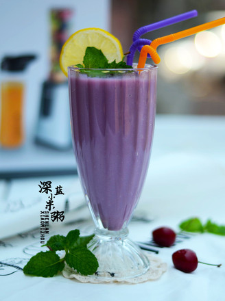 Purple Sweet Potato Yam Milkshake recipe