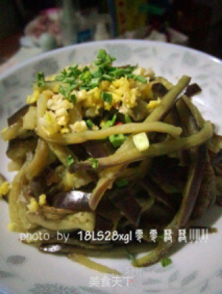 Home Cooking: Shredded Eggplant recipe