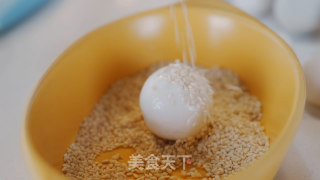 Red Bean Frying Dump [first Taste Diary] recipe