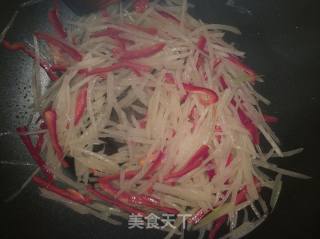 Vinegar Shredded Potatoes recipe