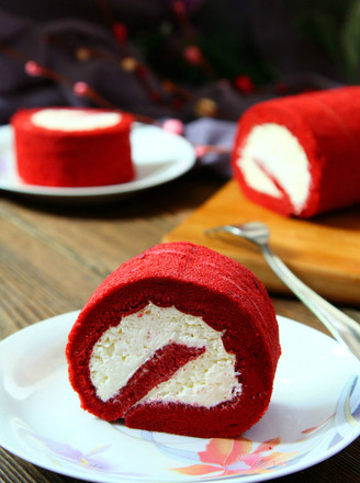 Red Velvet Cake Roll recipe