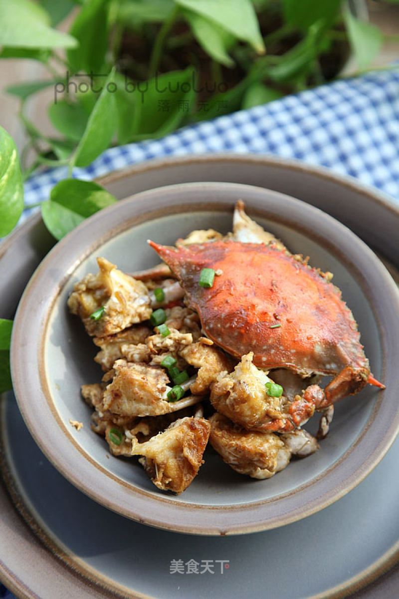 Fried Crab with Egg recipe