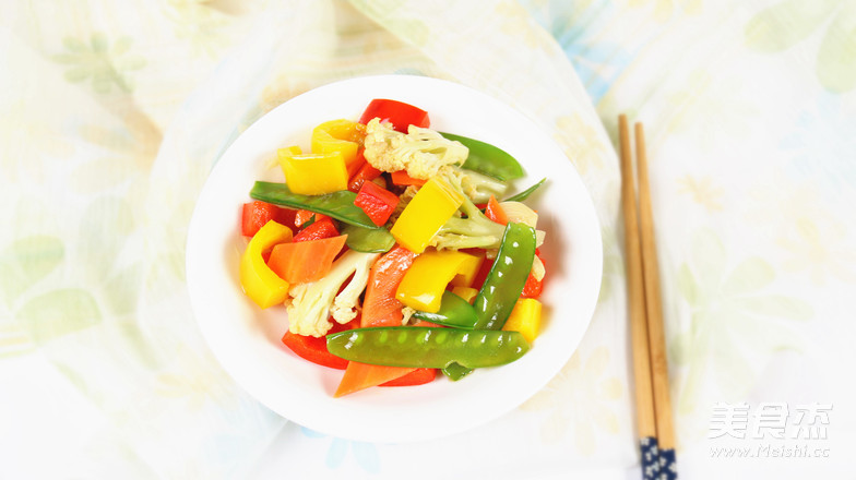 [a Bright Future] Assorted Vegetable Stir-fry recipe