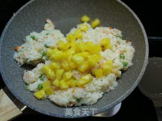 Pineapple Shrimp Fried Rice recipe