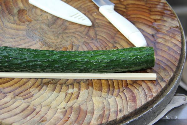 Minyi Cucumber Mix with Preserved Eggs recipe