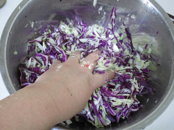 Cold Two-color Cabbage recipe