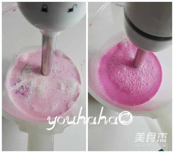 Red Heart Pitaya Ice Cream recipe