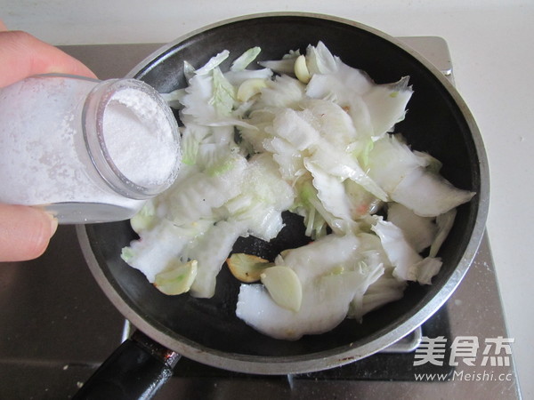 Vinegar Cabbage Stem recipe